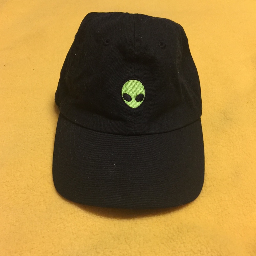 Embroidered Alien Dad Hat